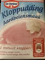 Mängden socker i Kloppudding aardbei