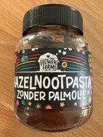 Mängden socker i Hazelnootpasta zonder palmolie