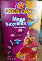 Mängden socker i Mega hagelmix