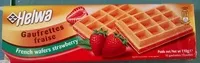 Mängden socker i Gaufrettes fraise
