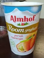 Mängden socker i Roomyoghurt perzik maracuja