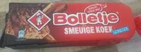 Mängden socker i Bolletje smeuïge koek (gesneden)