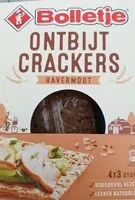 Mängden socker i Ontbijt Crackers