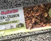Mängden socker i Noten en granen reep