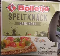 Mängden socker i Bolletje speltknack