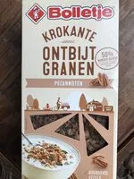 Mängden socker i Krokante ontbijtgranen pecannoten