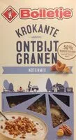 Mängden socker i Ontbijtgranen