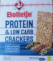 Mängden socker i protein & low carb crackers