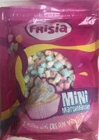 Mängden socker i Mini marshmallows