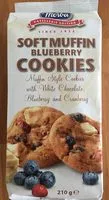 Mängden socker i Soft muffin blueberry cookies