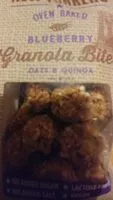 Mängden socker i Granola bites blueberry