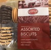 Mängden socker i Aviateur Assortiment De Biscuits Ass. 8X300G