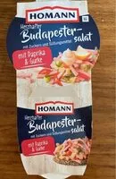 Mängden socker i Budapester-salat