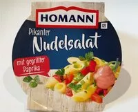 Mängden socker i Nudelsalat mit gegrillter Paprika