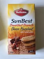 Mängden socker i Hellema Sunbest Breakfast Biscuits Choco-hazelnut