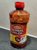Mängden socker i Sambal Oelek