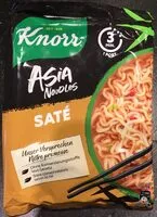 Mängden socker i Asia Noodles Saté