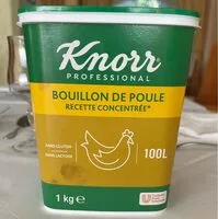 Mängden socker i BOUILLON De POULE RECETTE CONCENTRÉE*