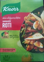 Mängden socker i Wereldgerechten Surinaamse Roti