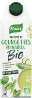Mängden socker i Knorr Et c'est tout Soupe Bio Liquide Velouté Courgettes Epinards Bouteille de 750ml