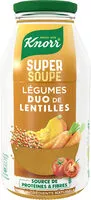 Mängden socker i Super soupe légumes duo de lentilles