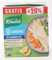 Mängden socker i Sauce Hollandaise Light