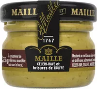 Mängden socker i Maille Mini Moutarde au vin blanc Céleri et Brisures de Truffes 23g