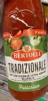 Mängden socker i Bertoli tradidizionale