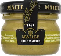 Mängden socker i Maille Mini Spécialité à la Moutarde Chablis et Morilles 23g
