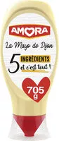 Mängden socker i AMORA La Mayo de Dijon 5 Ingrédients sélectionnés Flacon Souple 705g