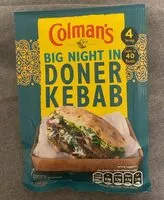 Mängden socker i Big Night In - Doner Kebab