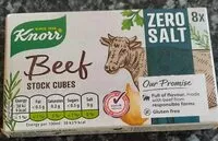 Mängden socker i Stock cube beef