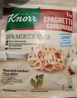 Mängden socker i Spaghetti Carbonara