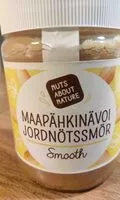 Mängden socker i Maapähkinävoi smooth