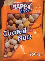 Mängden socker i Coated nuts