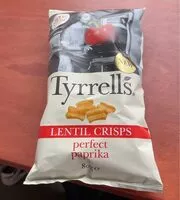 Mängden socker i Lentil crips paprika
