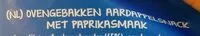 Mängden socker i Ovengebakken aardappelsnack