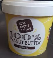 Mängden socker i 100% peanut butter crunchy