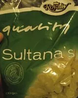 Mängden socker i Sultanas