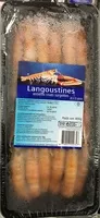 Mängden socker i Langoustines entières crues surgelées
