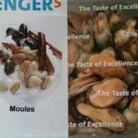 Mängden socker i Moules Cuites Décoquillées