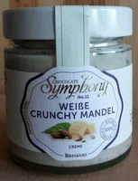 Mängden socker i Chocolate Symphony No. 11 Weiße Crunchy Mandel Creme