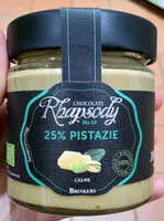 Mängden socker i Chocolate Rhapsody No. 14 25% Pistazie