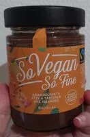 Mängden socker i So Vegan So Fine, pâte à tartiner aux amandes