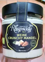 Mängden socker i Weiße crunchy Mandel