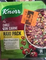 Mängden socker i Chili con Carne Gewürzmischung