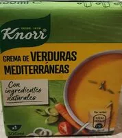 Mängden socker i Crema de verduras Mediterraneas (tripack)
