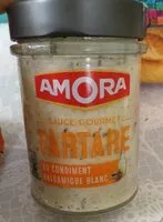 Mängden socker i AMORA Sauce Gourmet Tartare Condiment Balsamique Blanc 188g