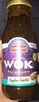Mängden socker i Sauce wok oyster garlic