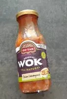 Mängden socker i Original wok ail naturel panion lemongrass